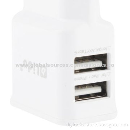 EU Plug Dual Port USB Output Travel Charger for SamsungNew